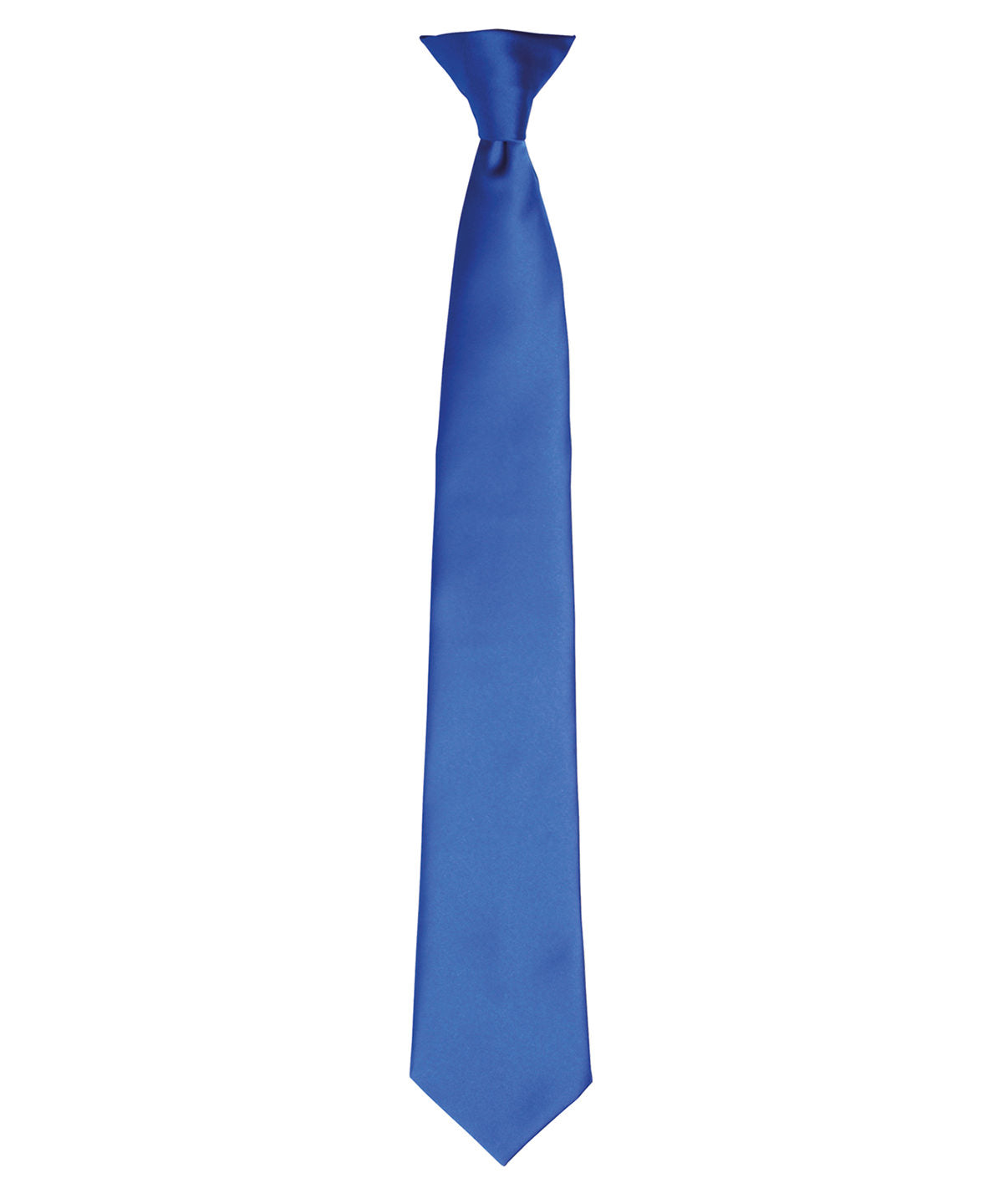 Personalised Ties - Royal Premier 'Colours' satin clip tie