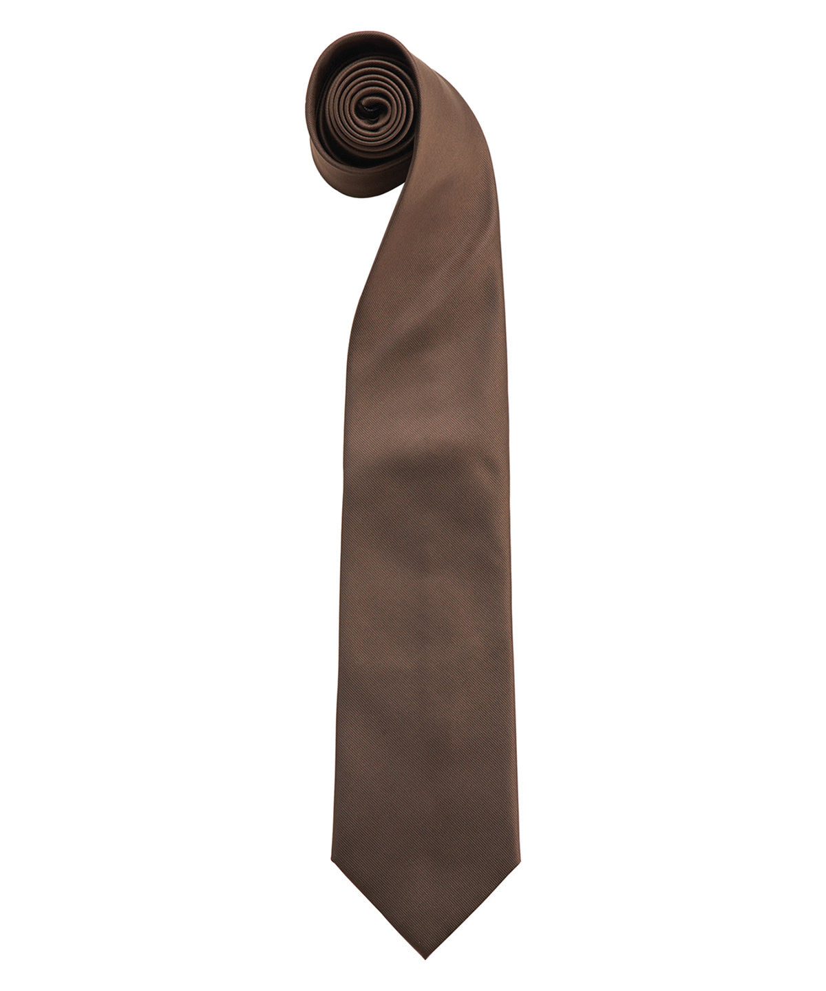 Personalised Ties - Dark Brown Premier 'Colours Originals' fashion tie