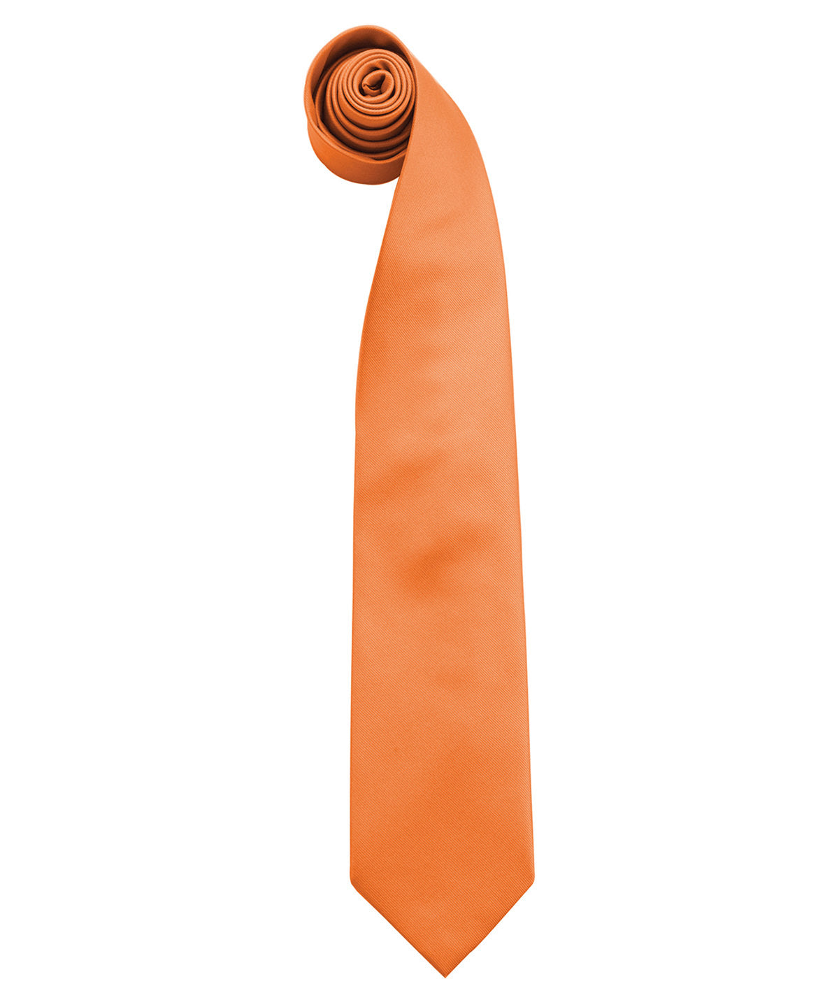 Personalised Ties - Mid Orange Premier 'Colours Originals' fashion tie