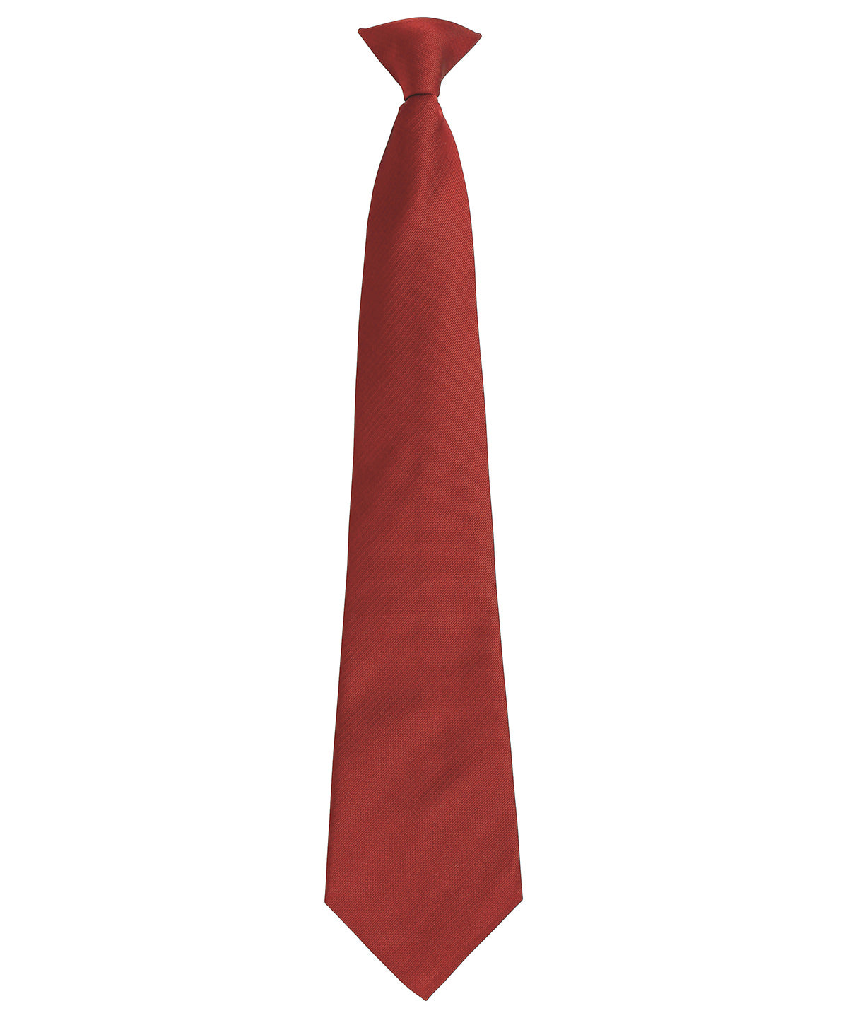 Personalised Ties - Burgundy Premier 'Colours Originals' fashion clip tie