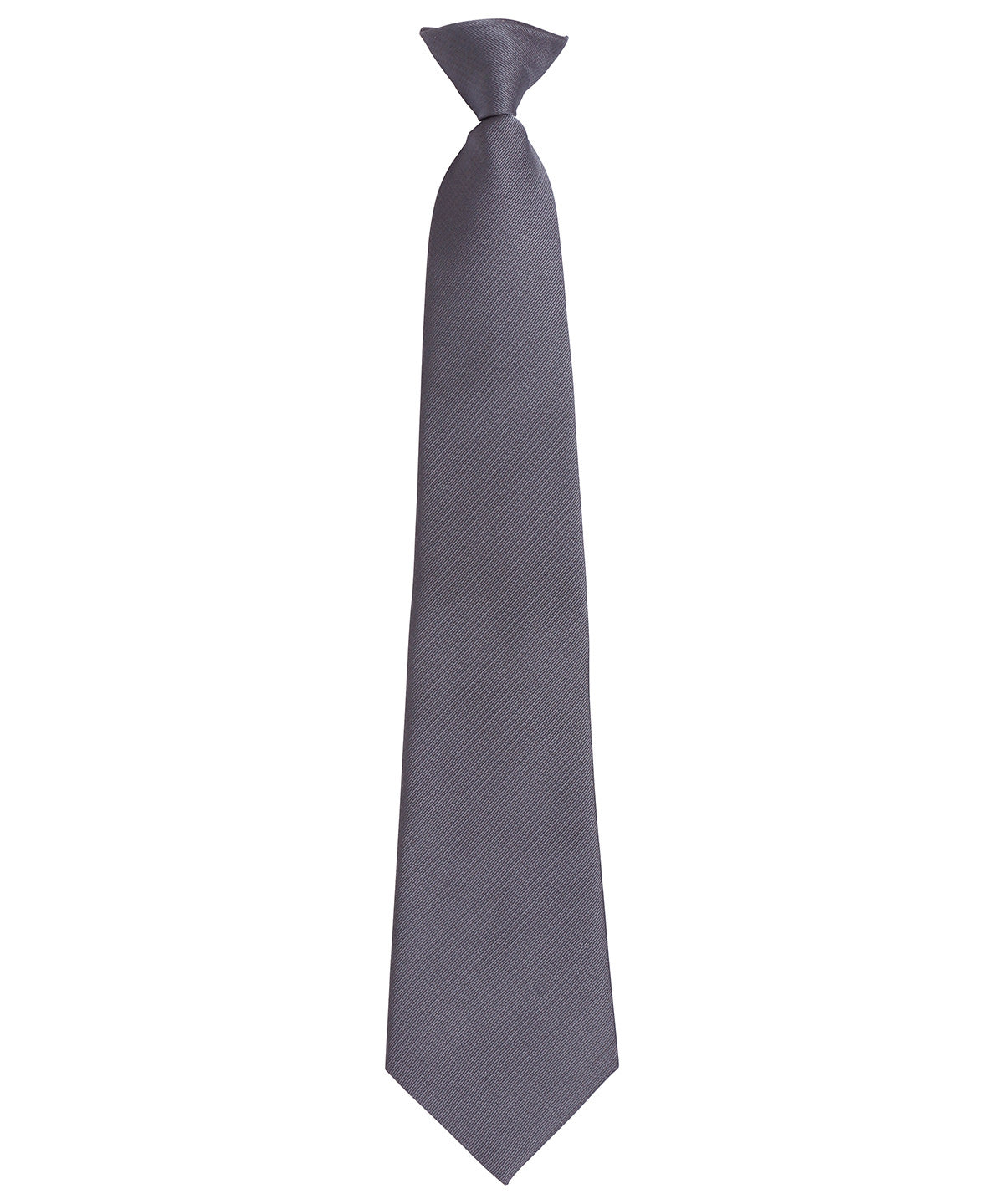 Personalised Ties - Dark Grey Premier 'Colours Originals' fashion clip tie