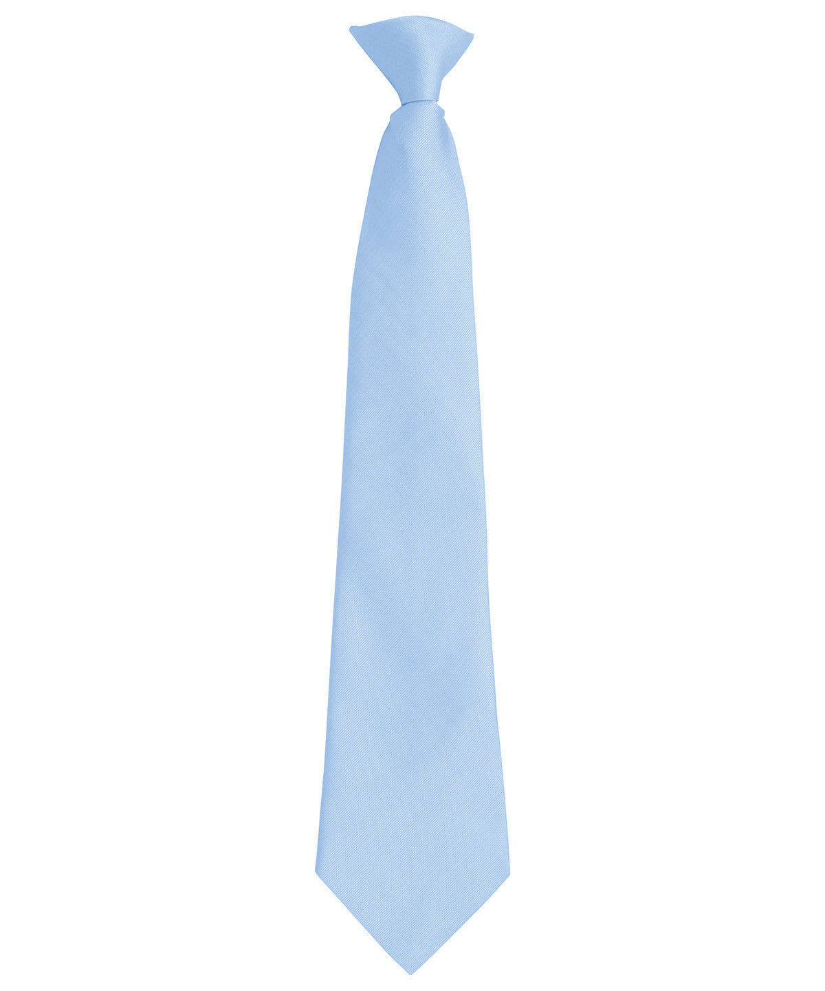 Personalised Ties - Mid Blue Premier 'Colours Originals' fashion clip tie