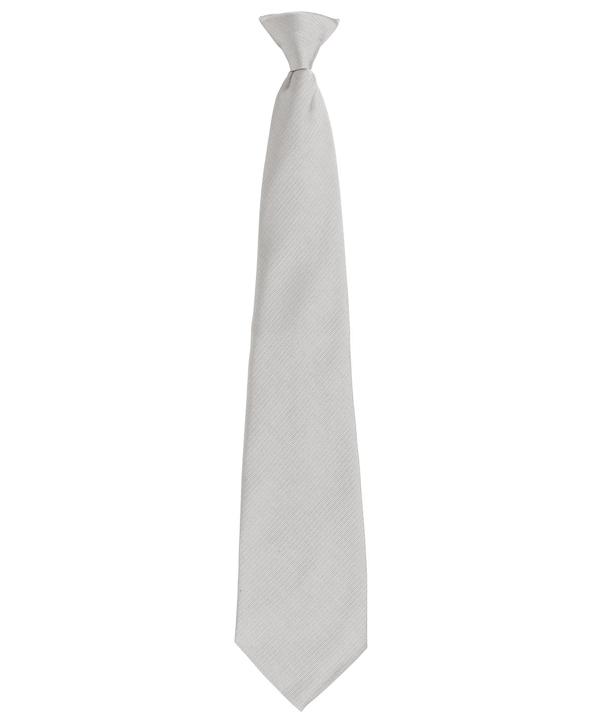 Personalised Ties - Silver Premier 'Colours Originals' fashion clip tie