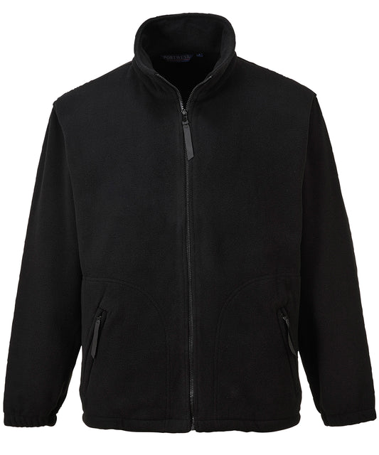 Personalised Jackets - Black Portwest Argyll heavy fleece (F400)