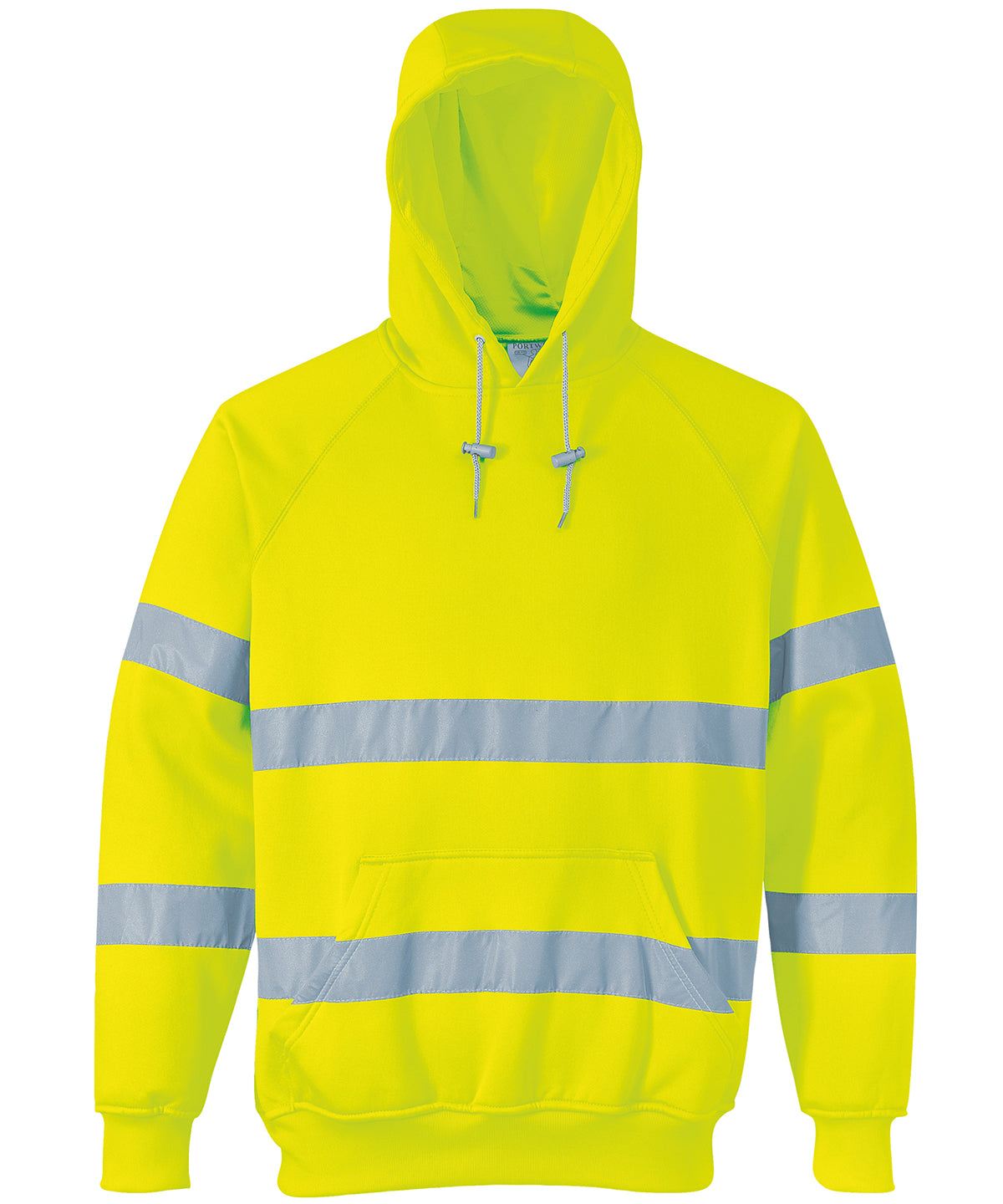 Personalised Hoodies - Mid Orange Portwest Hi-vis hooded sweatshirt (B304)