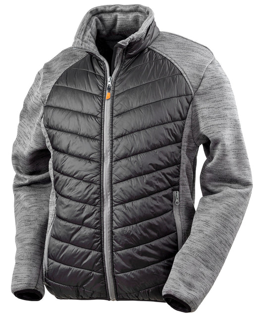 Personalised Jackets - Black Result Workguard Elevator jacket
