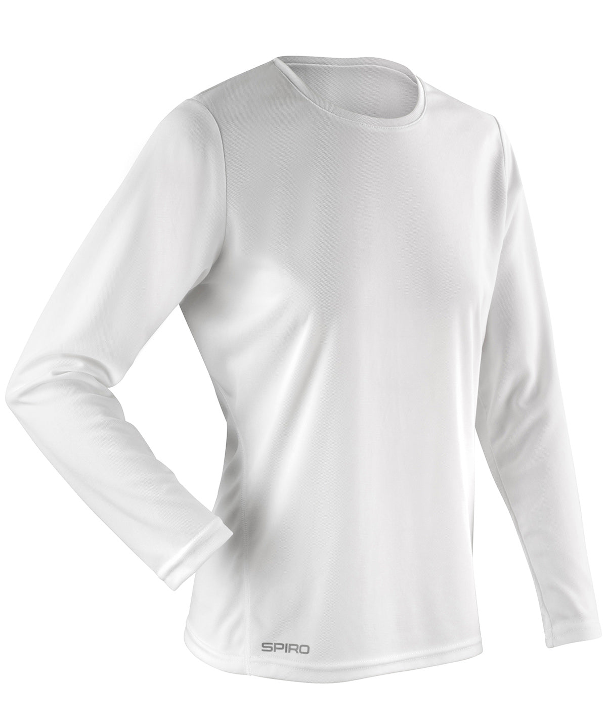 Personalised T-Shirts - Black Spiro Women's Spiro quick-dry long sleeve t-shirt
