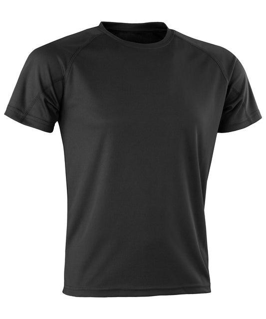 Personalised T-Shirts - Turquoise Spiro Performance Aircool tee