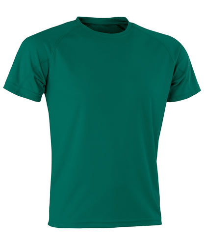 Personalised T-Shirts - Turquoise Spiro Performance Aircool tee