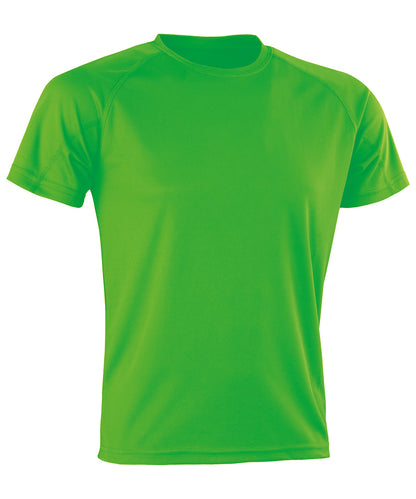 Personalised T-Shirts - Turquoise Spiro Performance Aircool tee