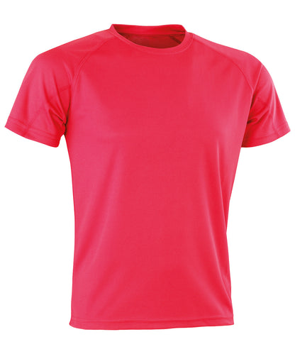 Personalised T-Shirts - Turquoise Spiro Performance Aircool tee