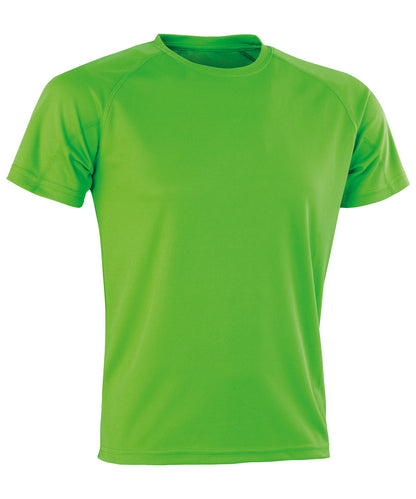 Personalised T-Shirts - Mid Orange Spiro Performance Aircool tee
