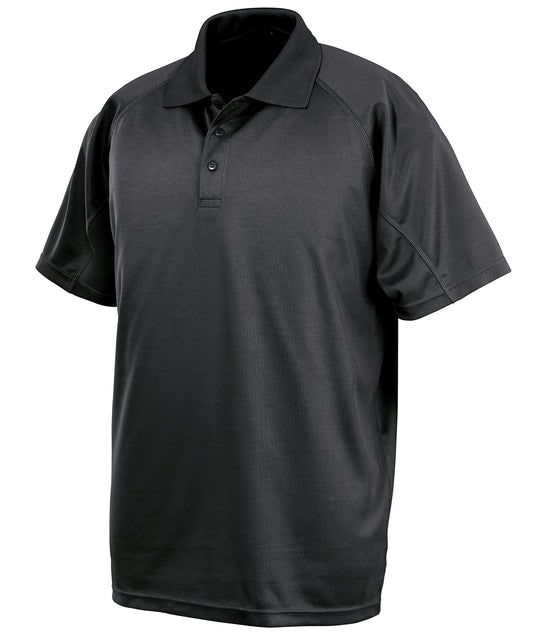 Personalised Polo Shirts - Navy Spiro Performance Aircool polo shirt