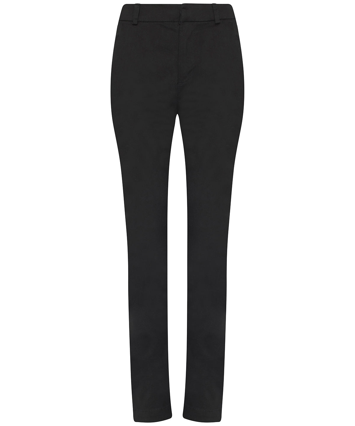 Personalised Trousers - Black AWDis So Denim Women's Lily slim chinos