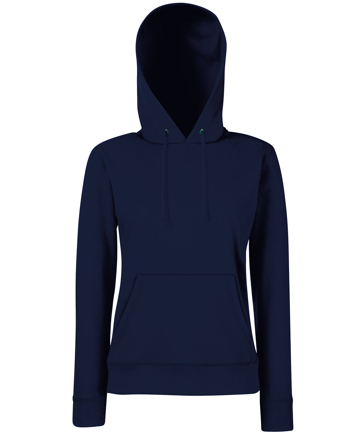 Personalised Hoodies - Mid Blue Fruit of the Loom Women's Classic 80/20 hooded sweatshirt