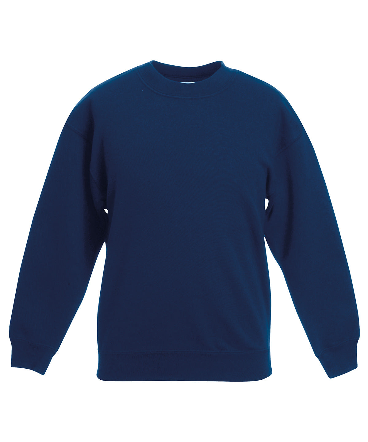 Personalised Sweatshirts - Black Fruit of the Loom Kids classic set-in sweatshirt