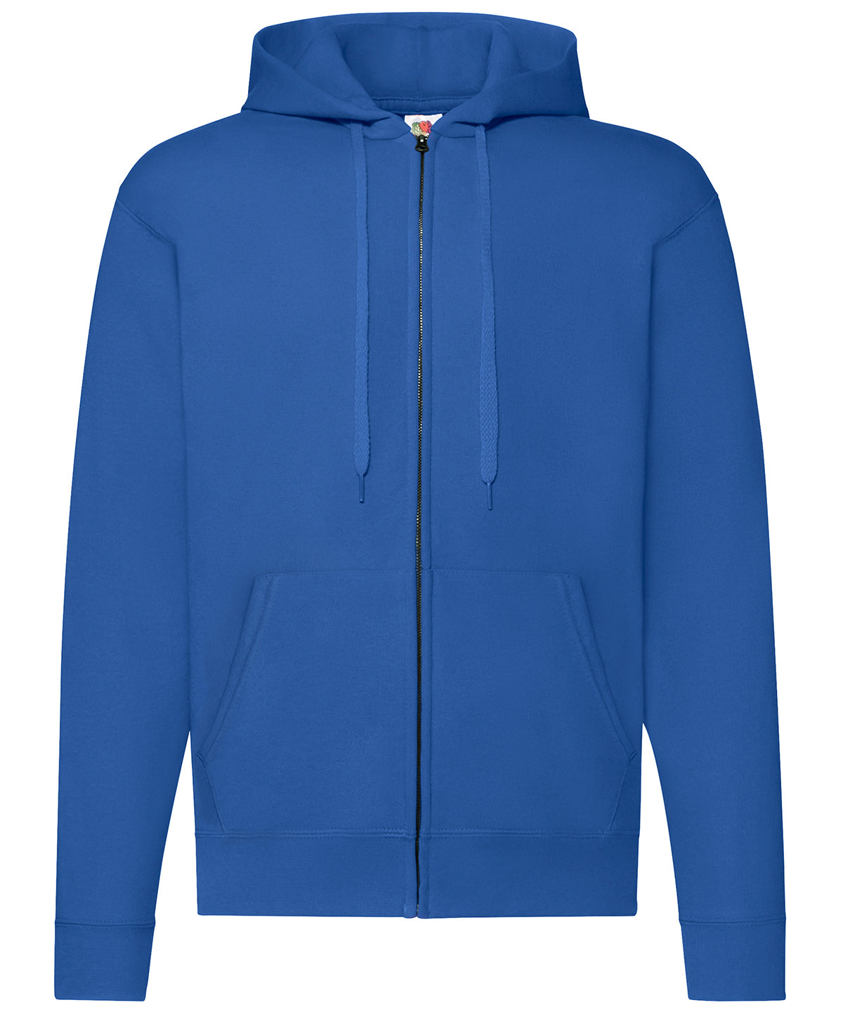 Personalised Hoodies - Black Fruit of the Loom Classic 80/20 hooded sweatshirt jacket