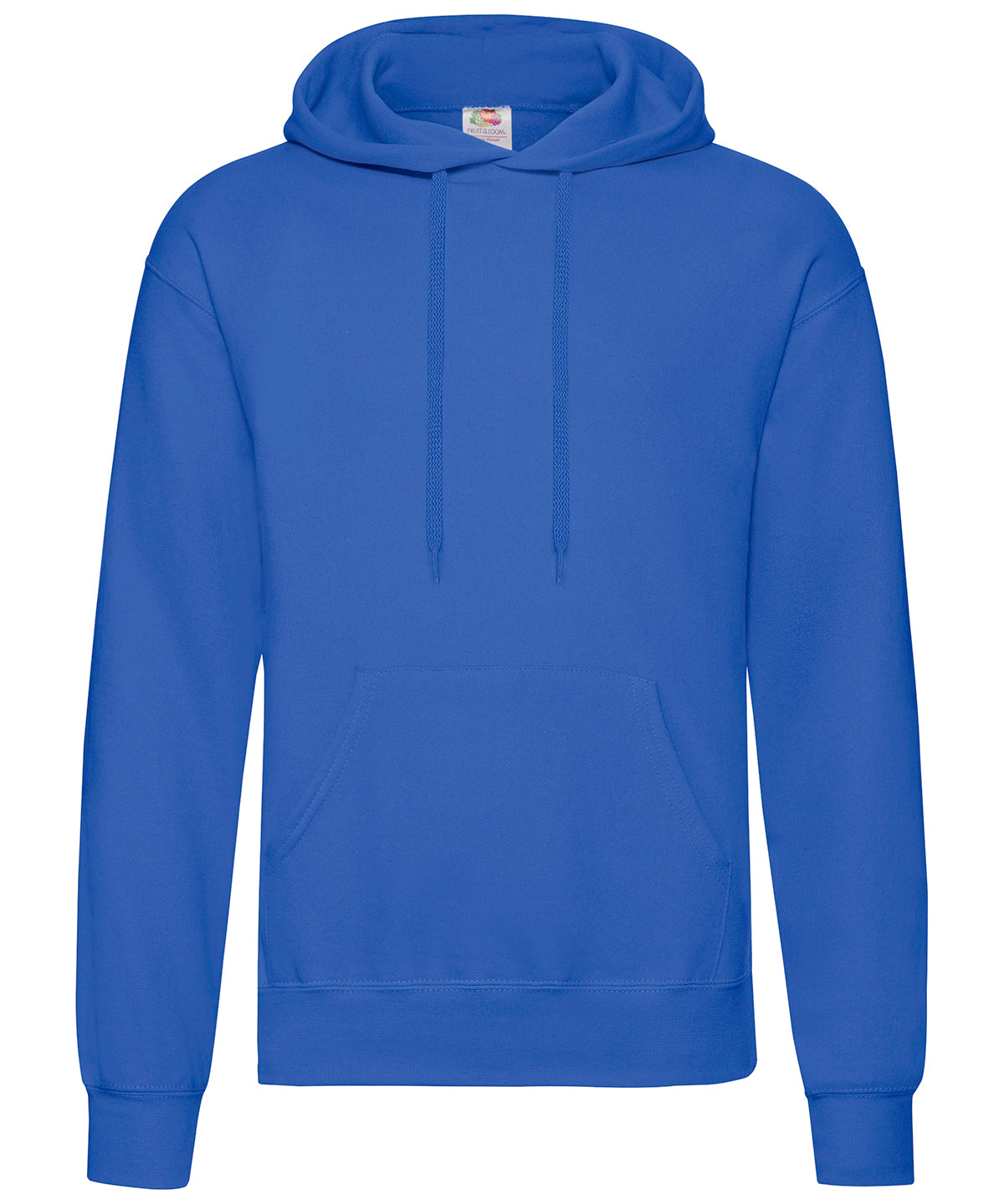 Personalised Hoodies - Royal Fruit of the Loom Classic 80/20 hooded sweatshirt