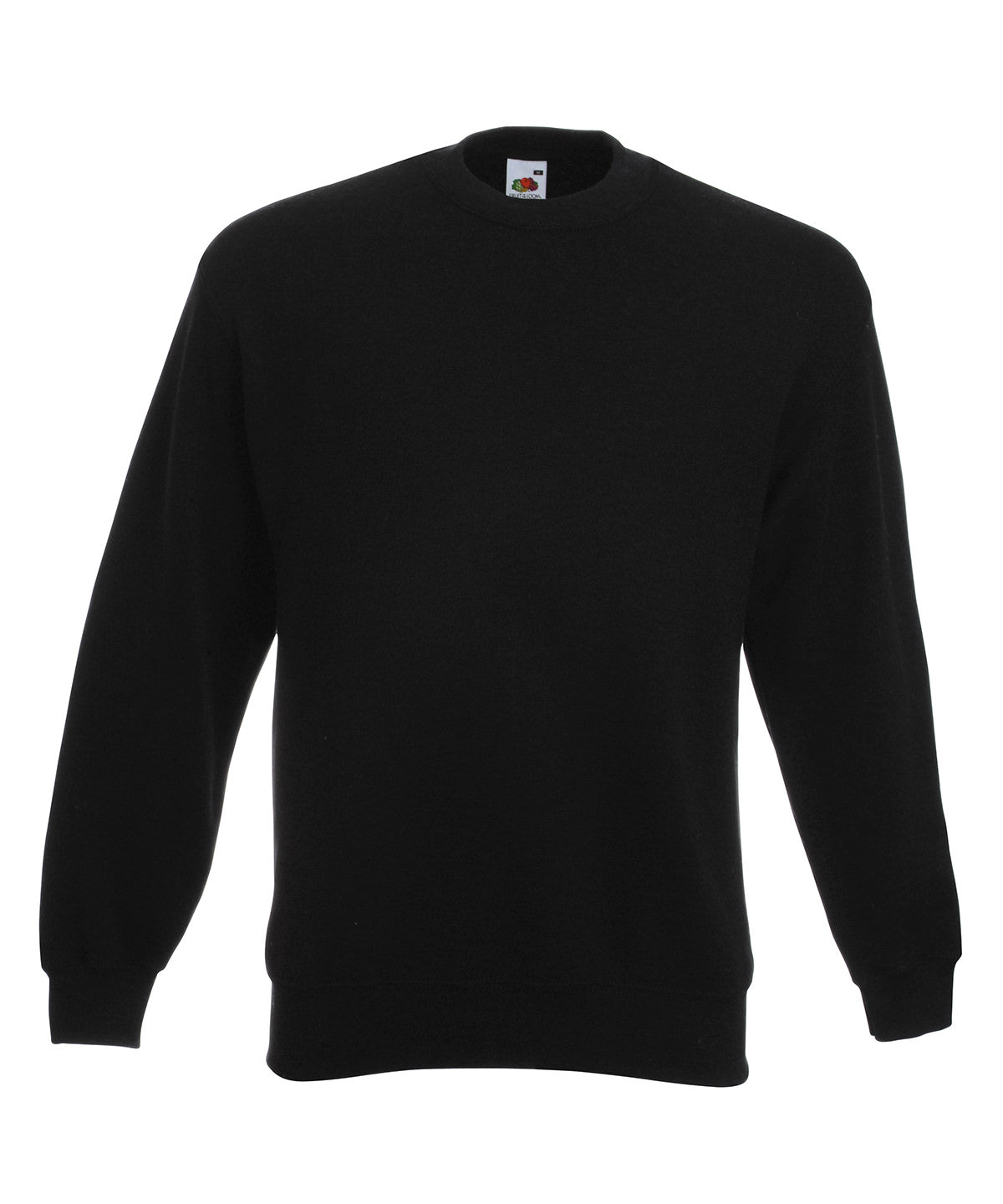 Personalised Sweatshirts - Black Fruit of the Loom Premium 70/30 set-in sweatshirt