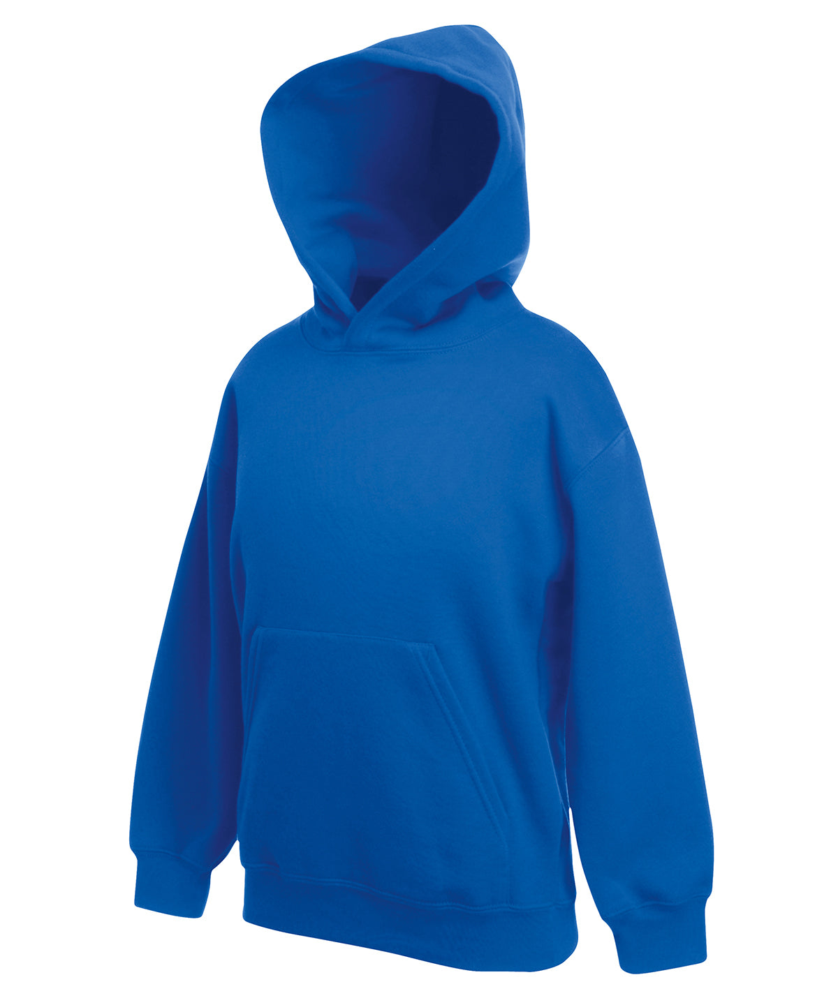 Personalised Hoodies - Navy Fruit of the Loom Kids premium hooded sweatshirt