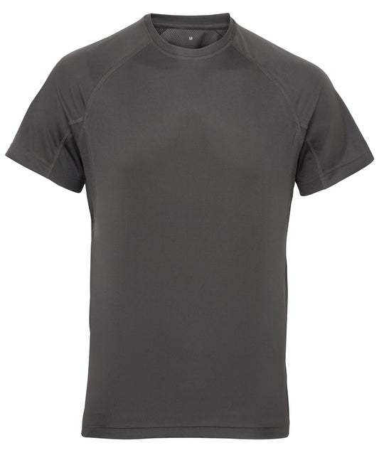 Personalised T-Shirts - Black TriDri® TriDri® panelled tech tee