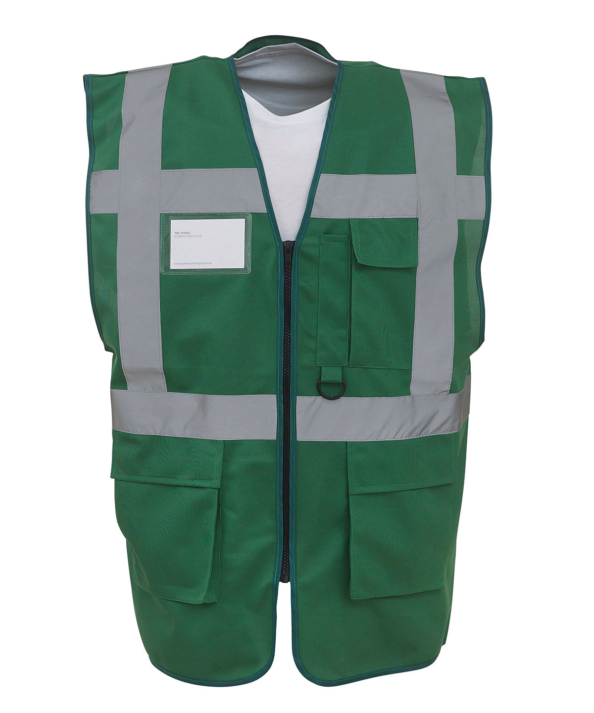 Personalised Safety Vests - Royal Yoko Multifunctional executive hi-vis waistcoat (HVW801)