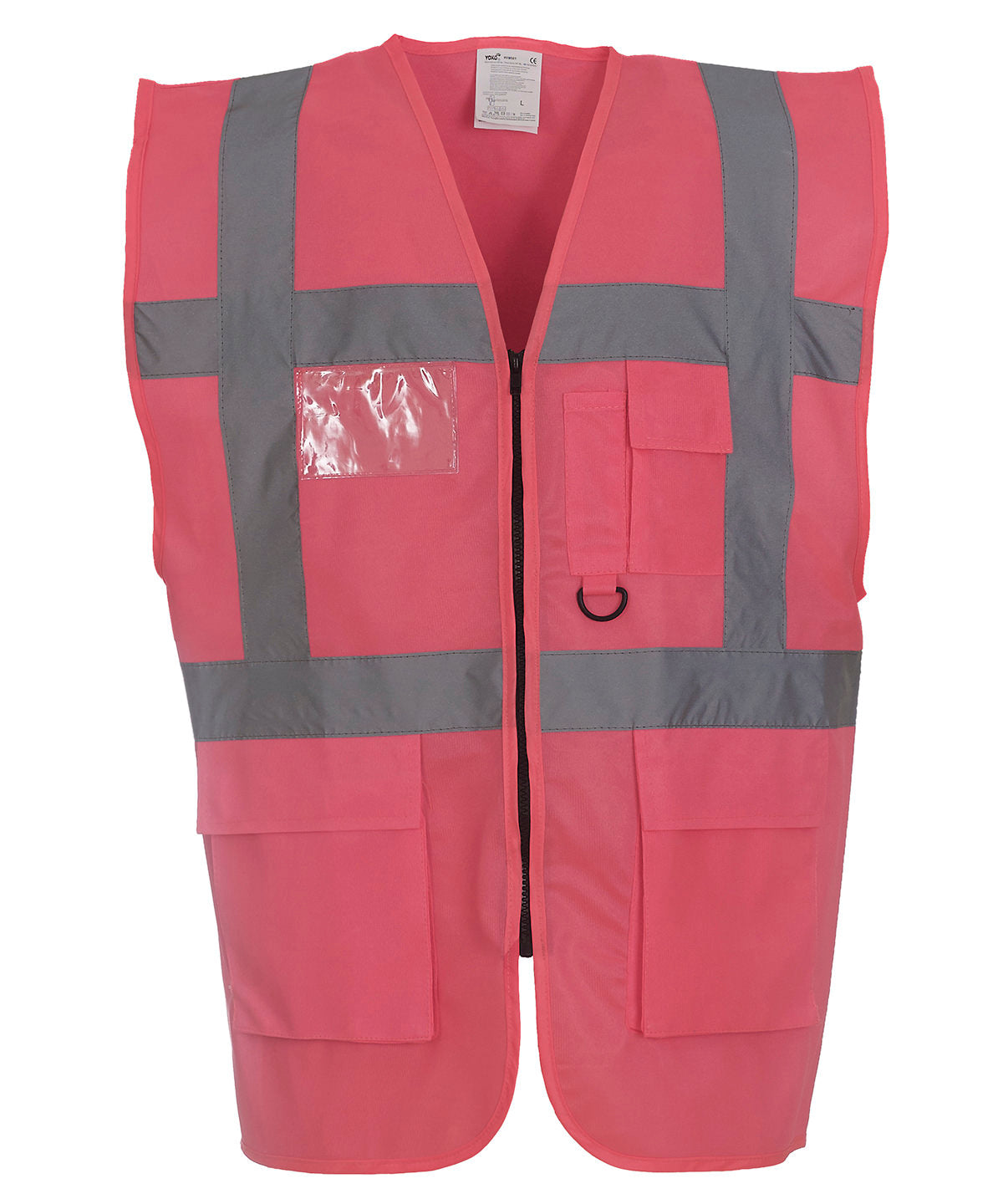 Personalised Safety Vests - Royal Yoko Multifunctional executive hi-vis waistcoat (HVW801)