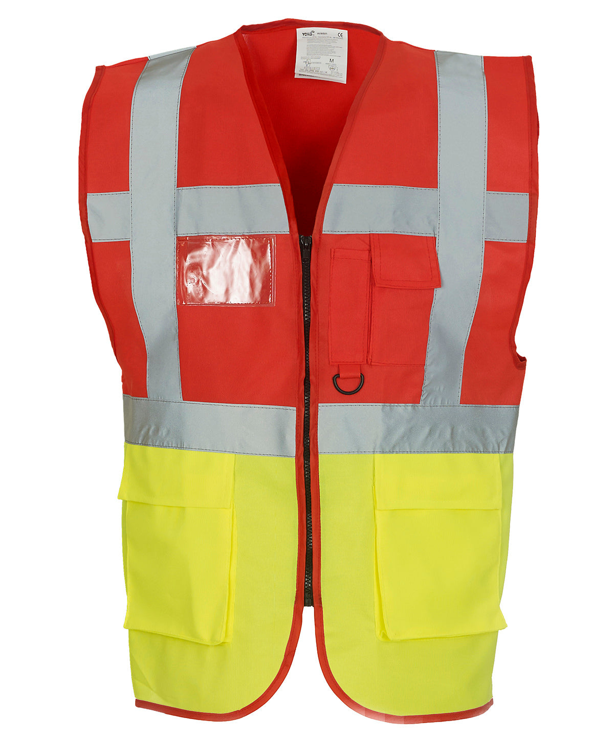 Personalised Safety Vests - Sapphire Yoko Multifunctional executive hi-vis waistcoat (HVW801)