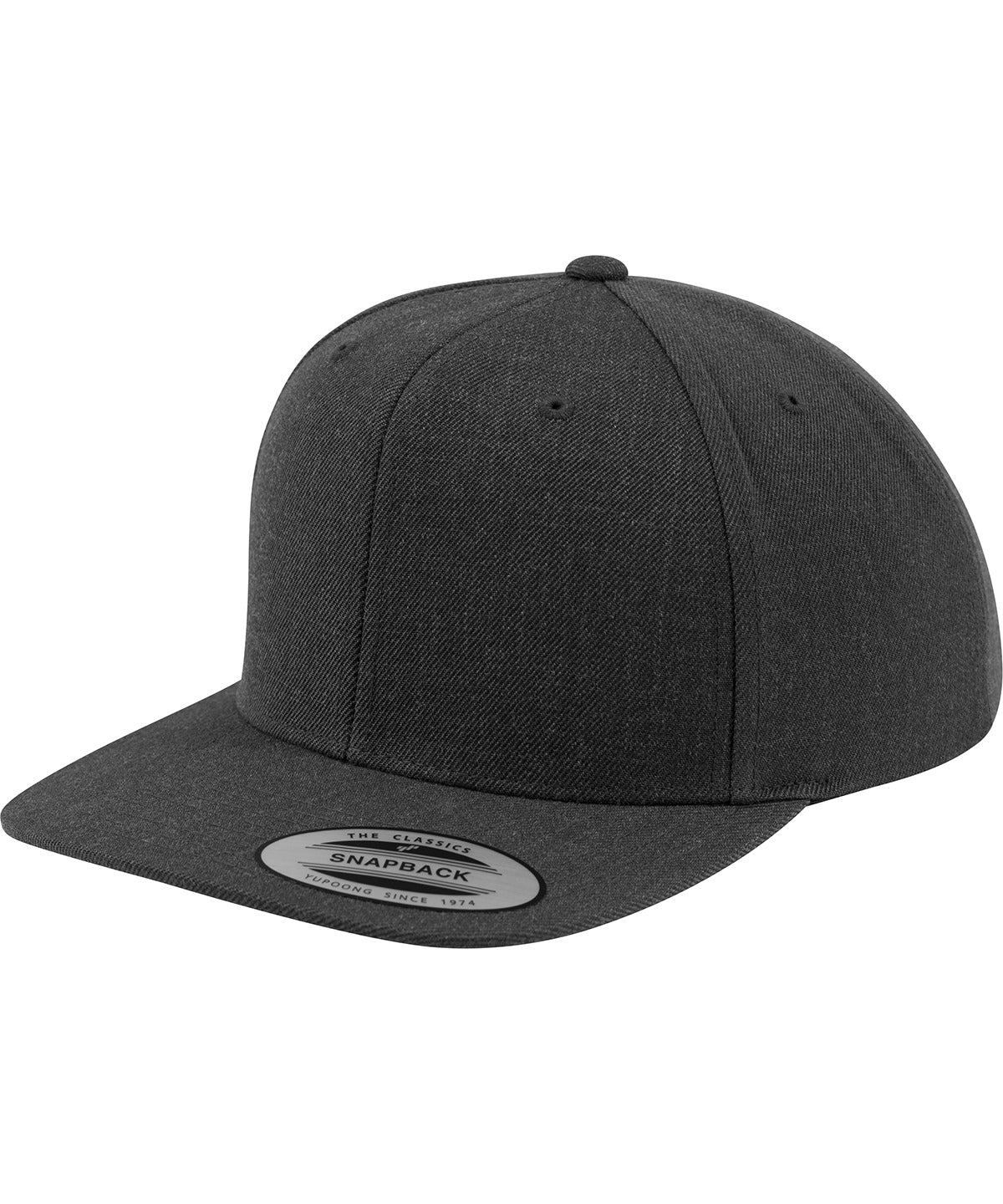 Personalised Caps - Dark Grey Flexfit by Yupoong The classic snapback (6089M)