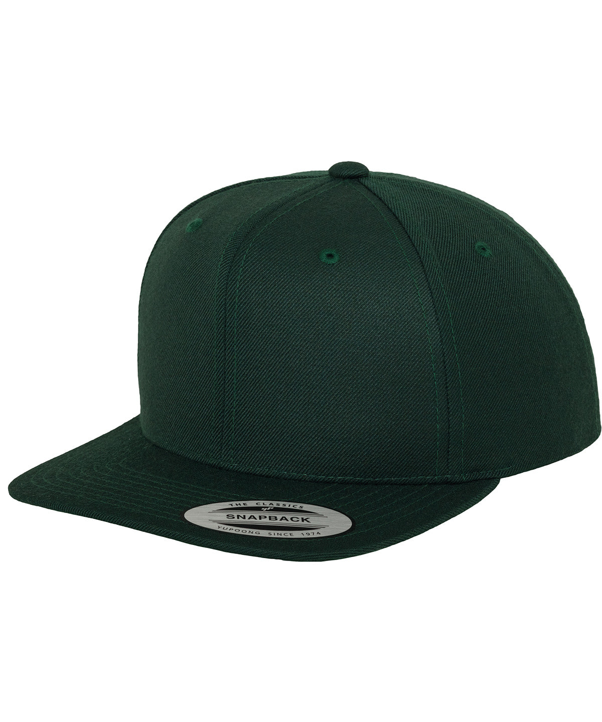 Personalised Caps - Dark Green Flexfit by Yupoong The classic snapback (6089M)