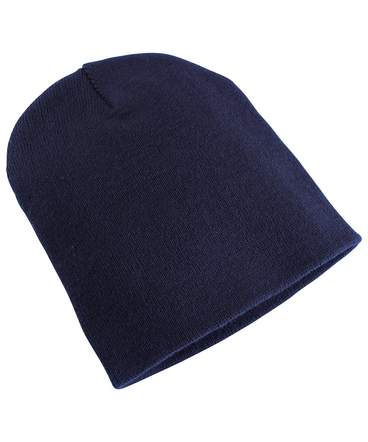 Personalised Hats - Navy Flexfit by Yupoong Heavyweight beanie (1500KC)