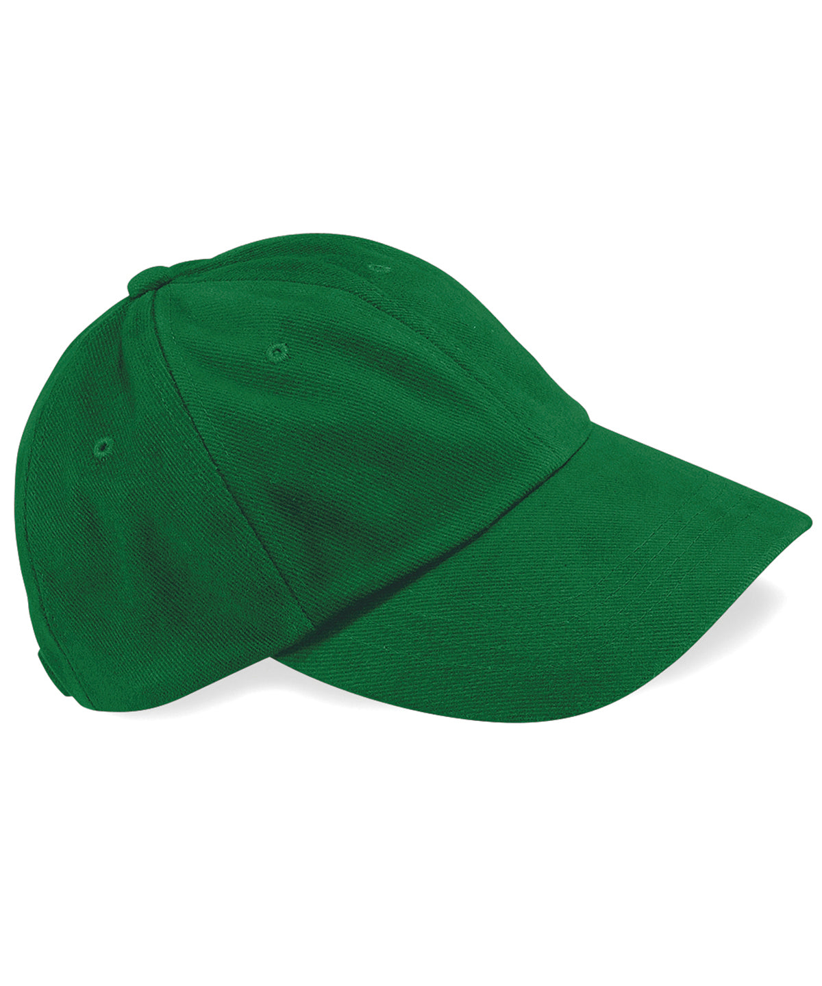 Personalised Caps - Dark Green Beechfield Low-profile heavy brushed cotton cap