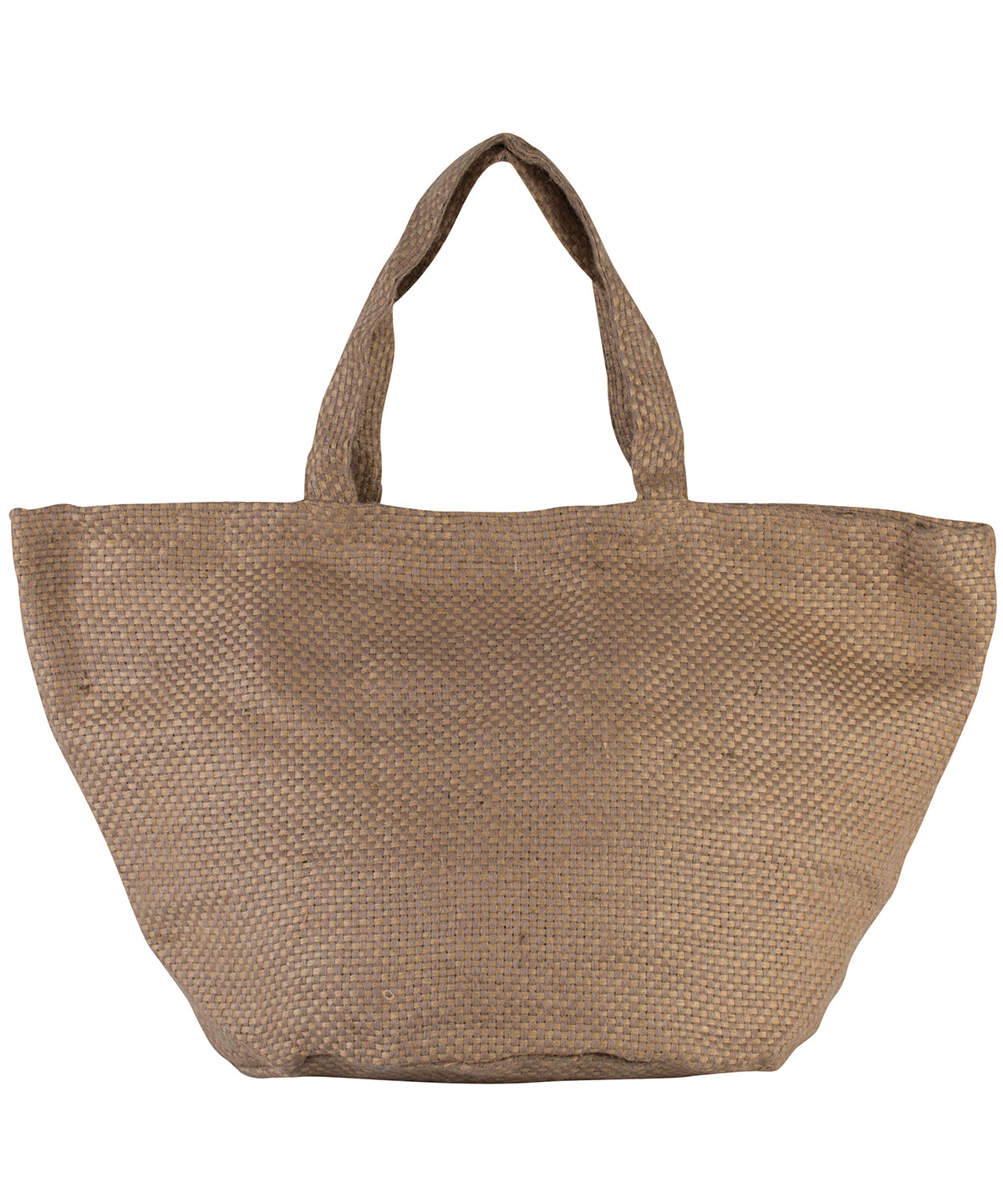 Personalised Bags - Natural KiMood 100% natural yarn dyed jute bag