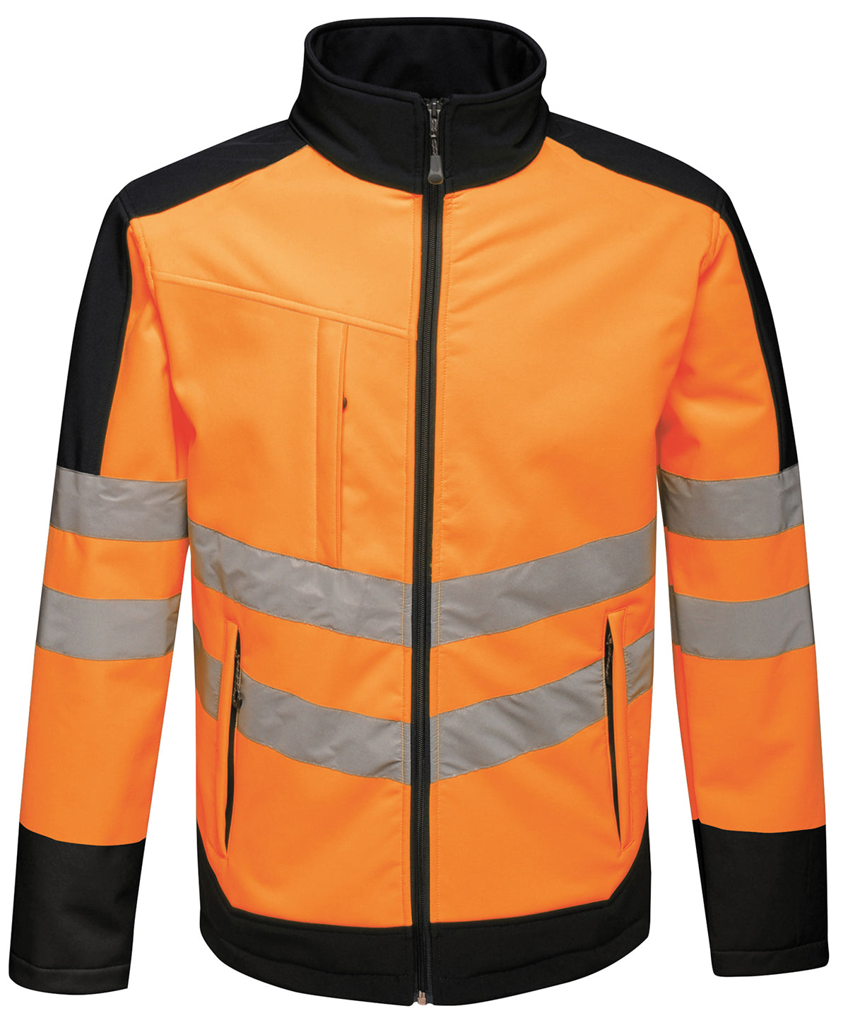 Personalised Jackets - Mid Orange Regatta High Visibility High-vis pro softshell
