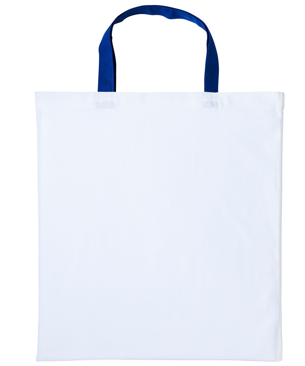 Personalised Bags - White Nutshell® Varsity cotton shopper short handle