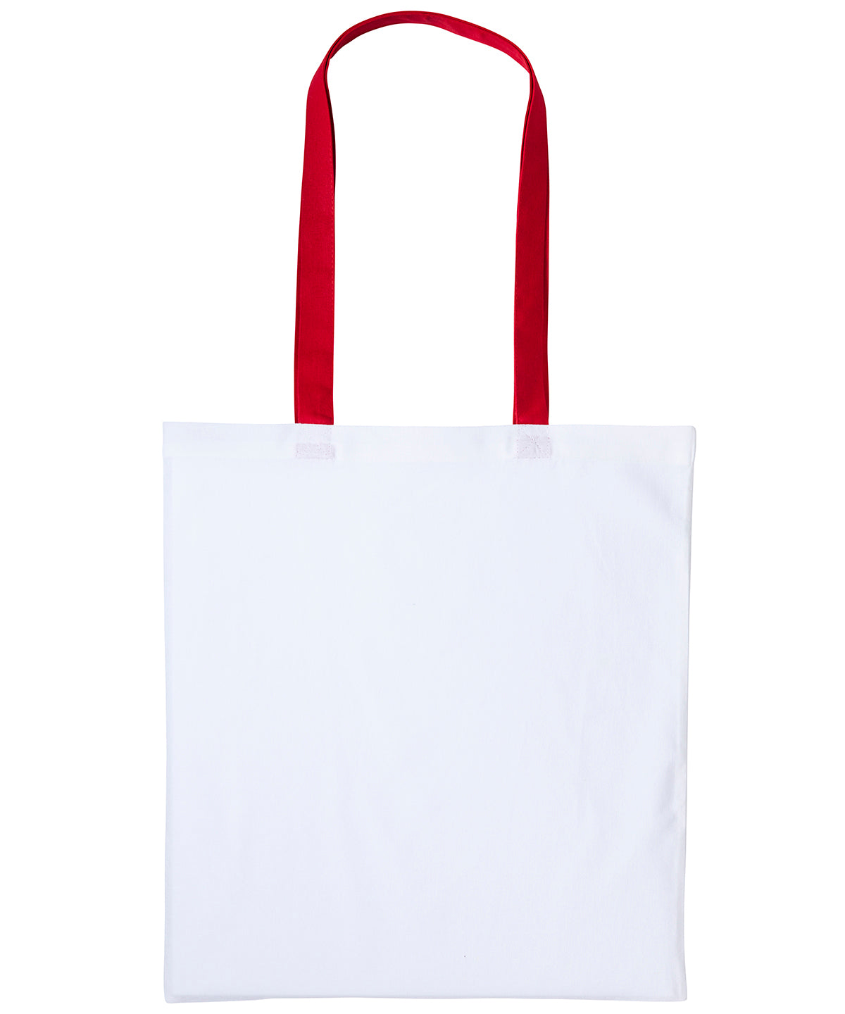 Personalised Bags - White Nutshell® Varsity cotton shopper long handle