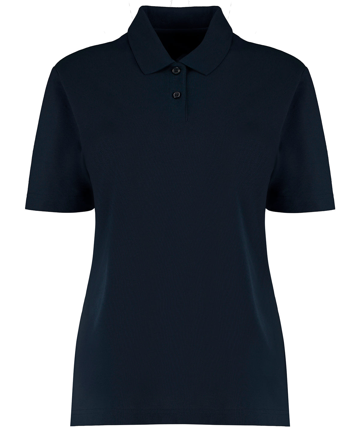 Personalised Polo Shirts - Black Kustom Kit Women's workforce polo (regular fit)