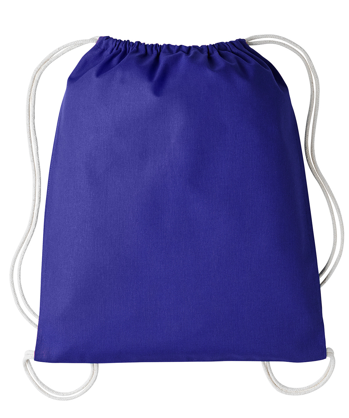 Personalised Bags - Mid Purple Nutshell® Gymsac with cords