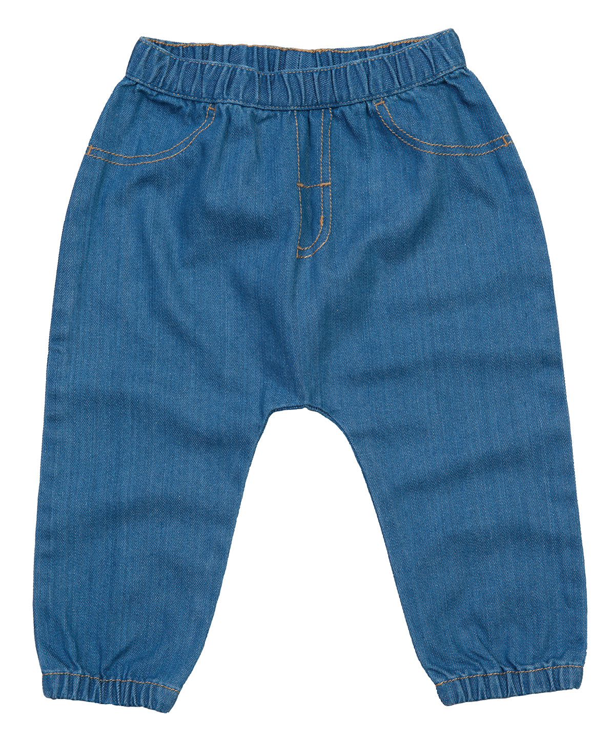 Personalised Trousers - Dark Blue Babybugz Baby Rocks denim trousers