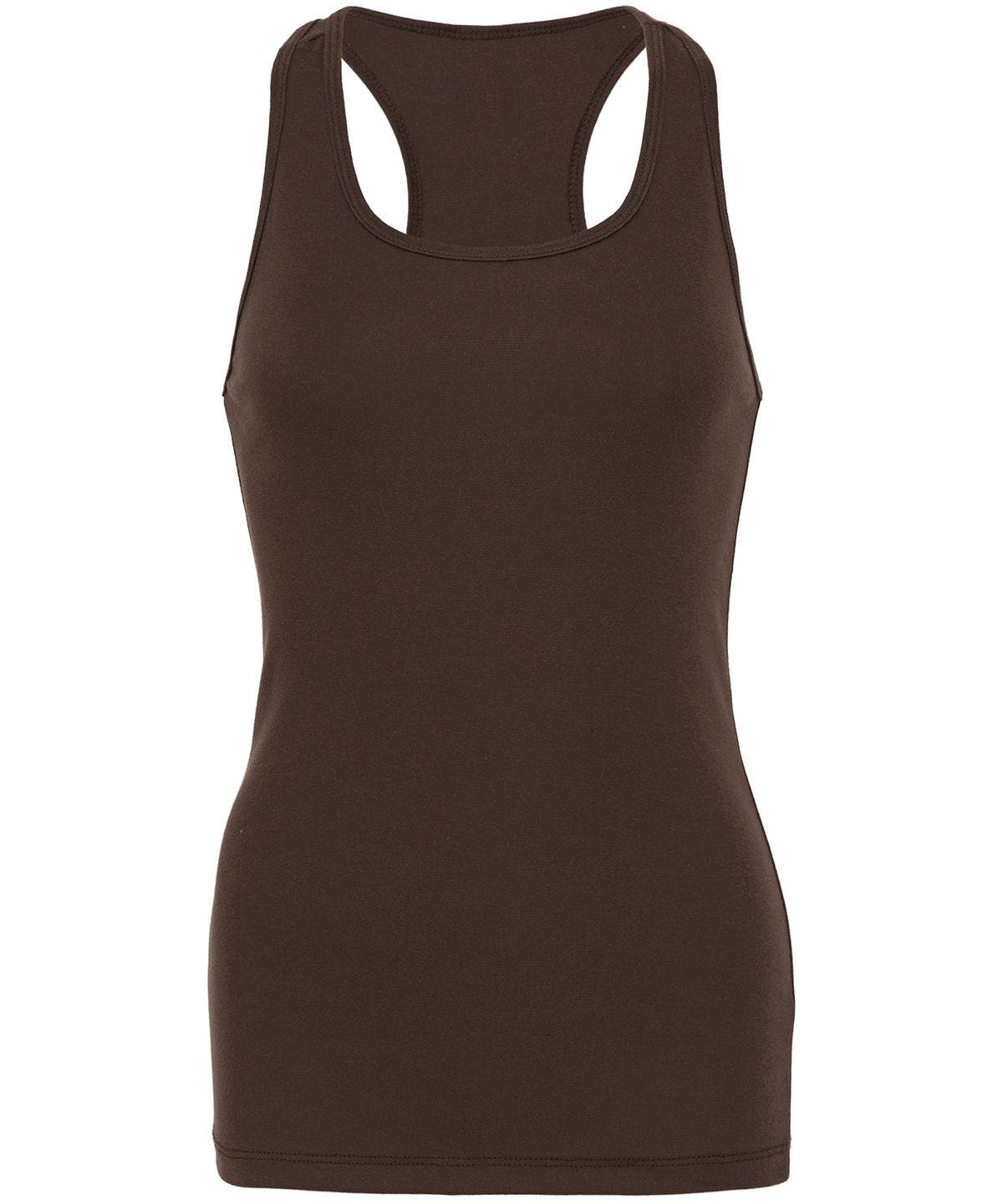 Personalised Vests - Bella Canvas Sheer mini rib racerback tank top