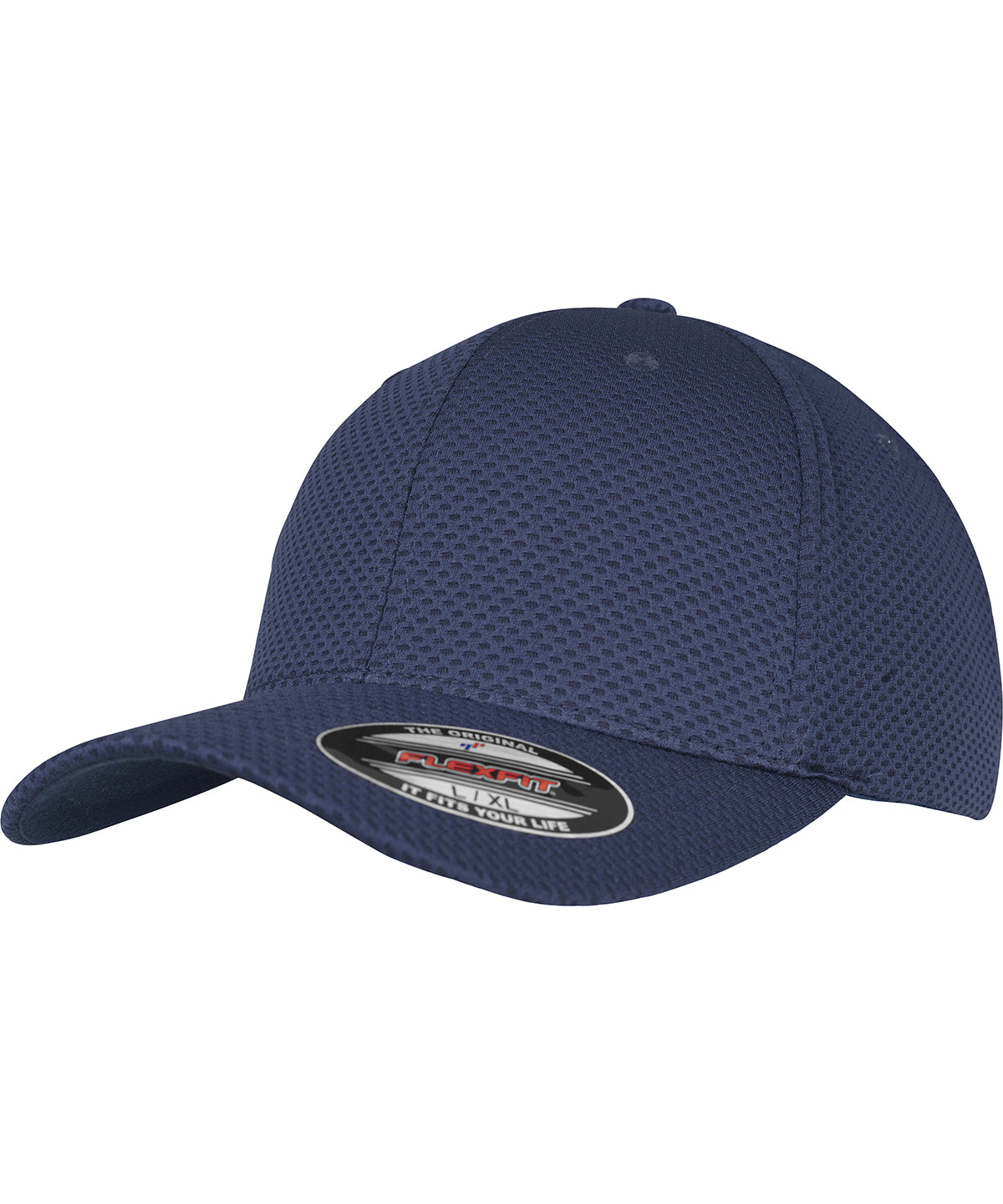 Personalised Caps - Dark Grey Flexfit by Yupoong Flexfit 3D hexagon Jersey cap (6584)