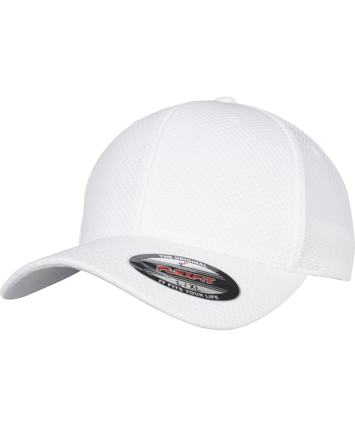 Personalised Caps - Dark Grey Flexfit by Yupoong Flexfit 3D hexagon Jersey cap (6584)