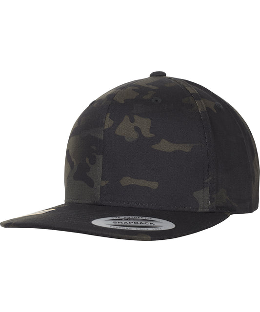 Personalised Caps - Camouflage Flexfit by Yupoong Classic snapback Multicam® (6089MC)
