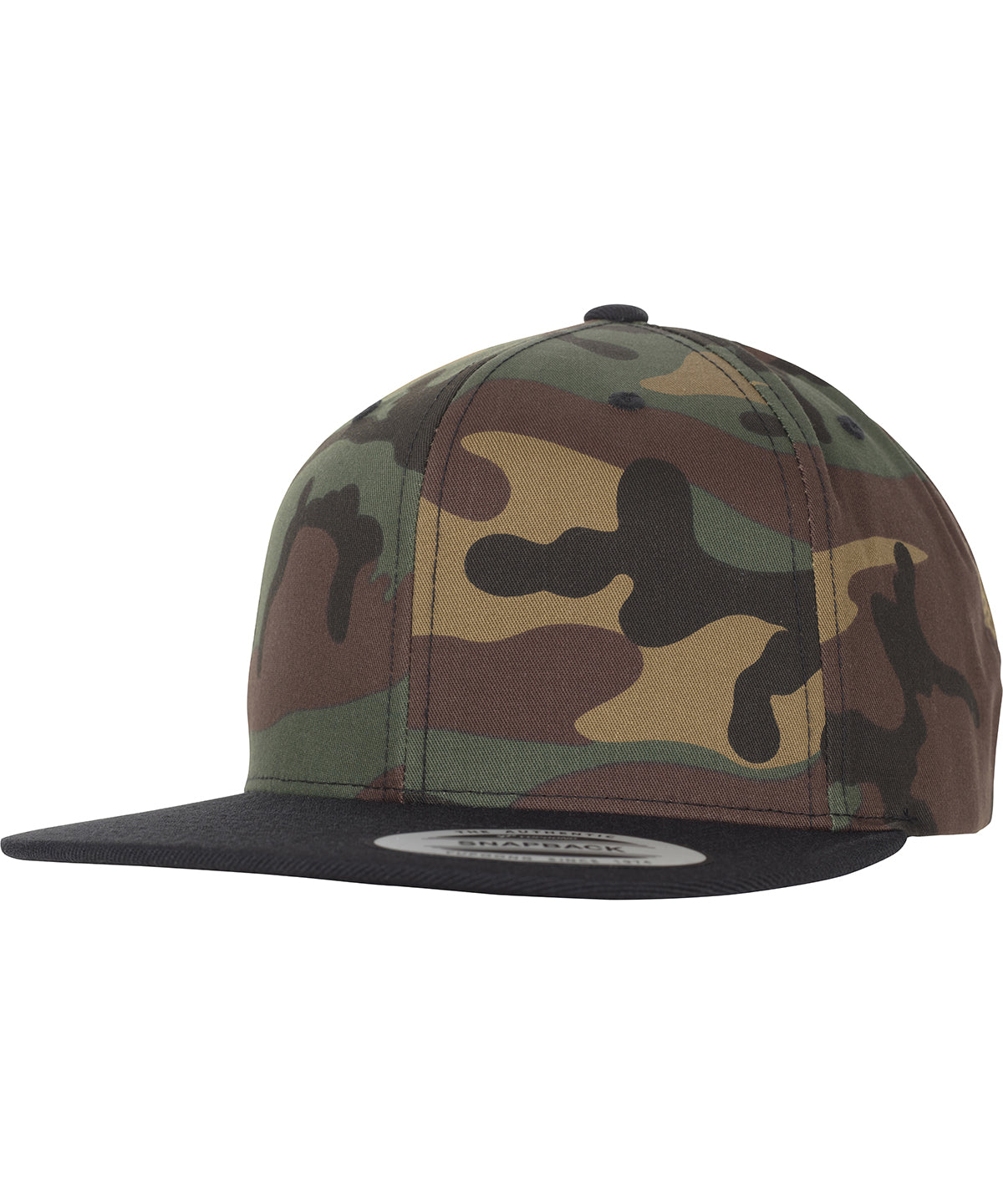 Personalised Caps - Camouflage Flexfit by Yupoong Classic snapback 2-tone camo (6089TC)