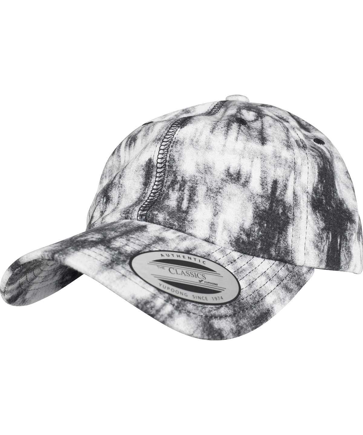 Personalised Caps - Tie-Dye Flexfit by Yupoong Low-profile tie-dye cap (6245TD)