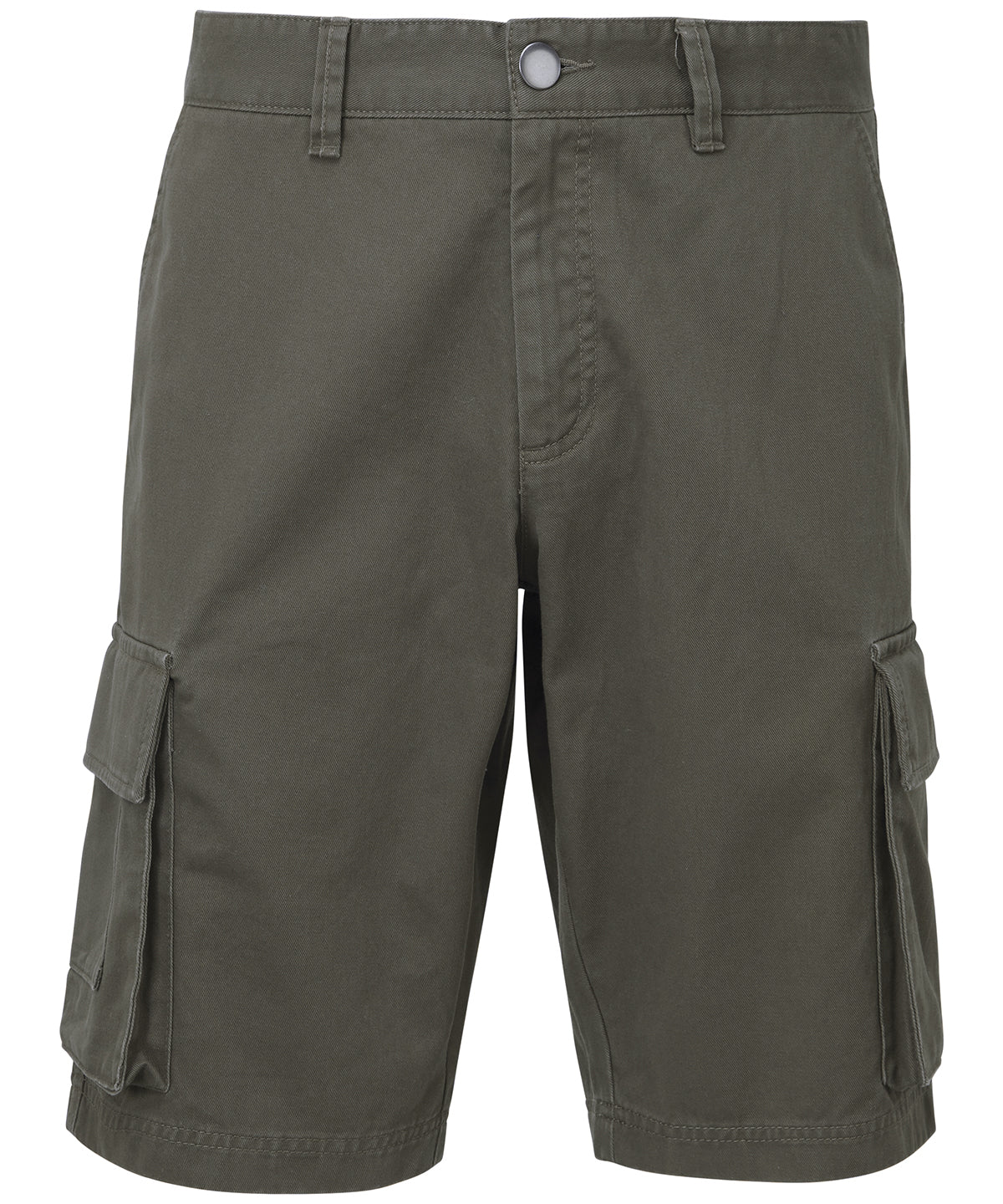 Personalised Shorts - Khaki Asquith & Fox Men's cargo shorts