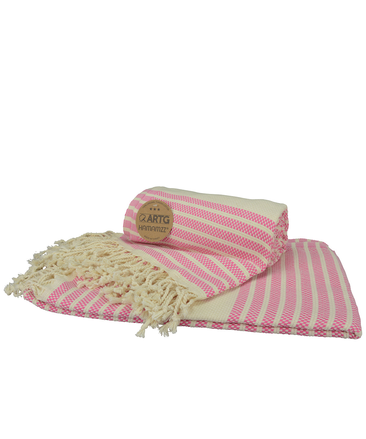 Personalised Towels - Stripes A&R Towels ARTG® Hamamzz® peshtemal towel
