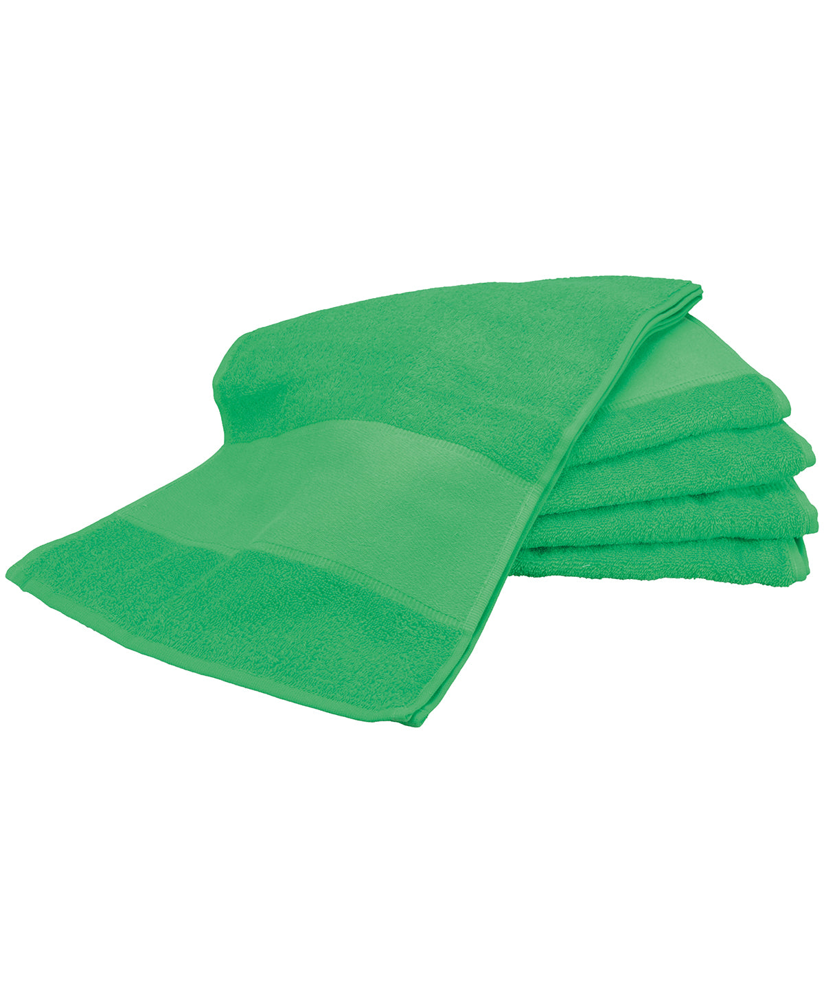 Personalised Towels - Mid Green A&R Towels ARTG® PRINT-Me® sport towel