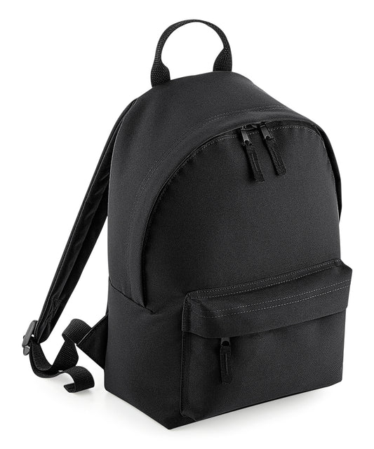 Personalised Bags - Black Bagbase Mini fashion backpack
