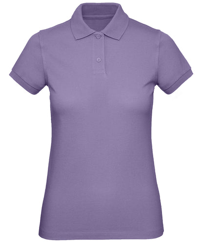 Personalised Polo Shirts - Mid Blue B&C Collection B&C Inspire Polo /women